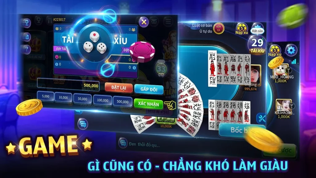 chơi bài online